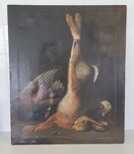 Game hare and - hare, pheasant
